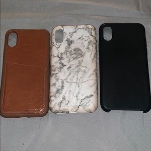 iPhone X cases.